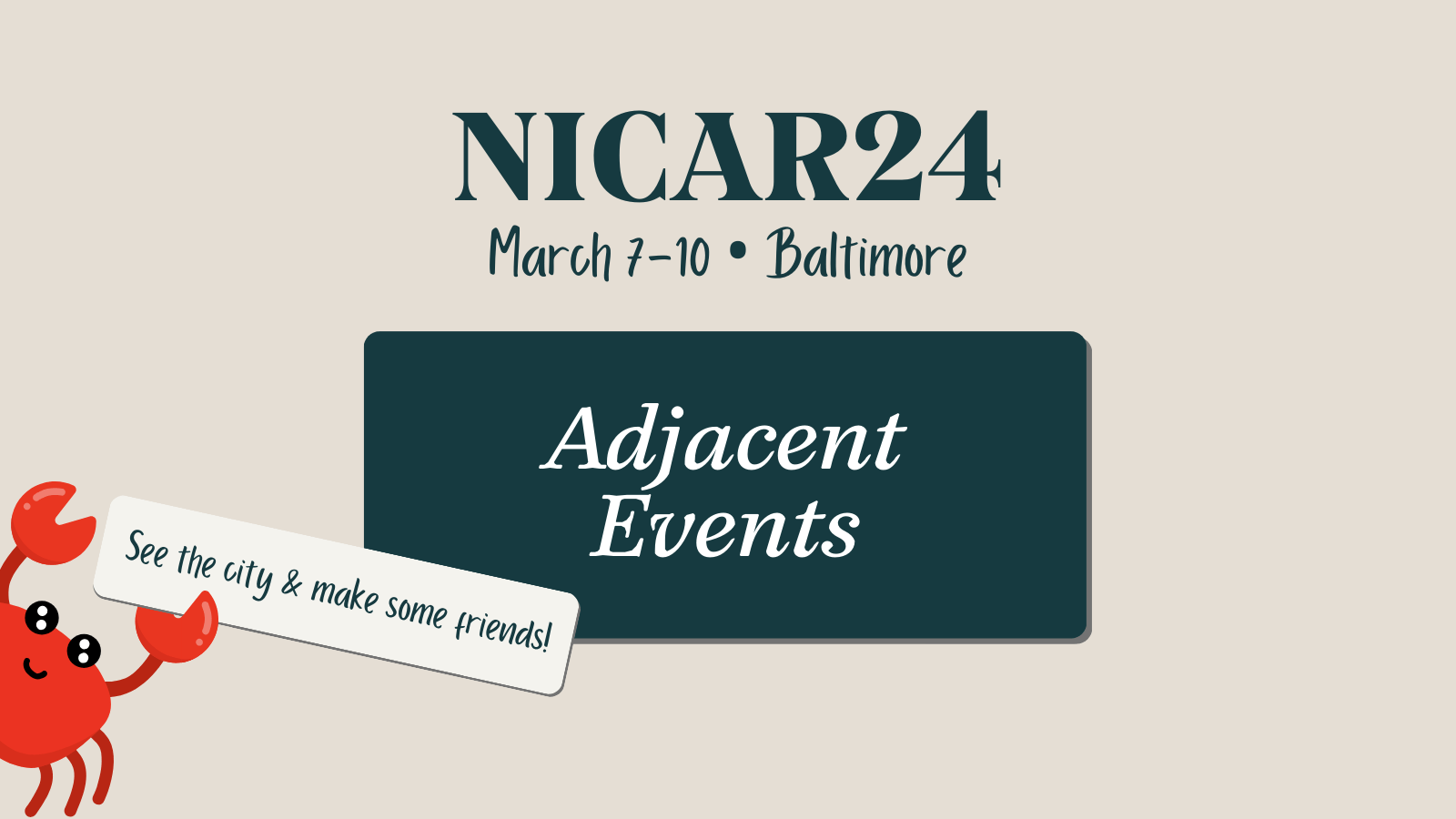 NICAR 2024adjacent events Investigative Reporters & Editors